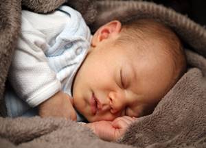 Oração antes de dormir - bebê dormindo