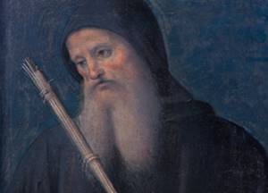 Oração de São Bento - Retrato de São Bento